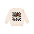 thumbnail image 1 of Inktastic Ramen Lover Checkered Toddler Sweatshirt, 1 of 4