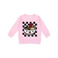 thumbnail image 1 of Inktastic Ramen Lover Checkered Toddler Sweatshirt, 1 of 4