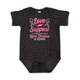 thumbnail image 1 of Inktastic Rare Disease Awareness Support Ribbon Girls Baby Bodysuit, 1 of 5