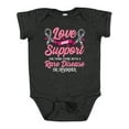 thumbnail image 1 of Inktastic Rare Disease Awareness Support Ribbon Girls Baby Bodysuit, 1 of 5