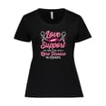 thumbnail image 1 of Inktastic Rare Disease Awareness Support Ribbon Women's Plus Size T-Shirt, 1 of 5