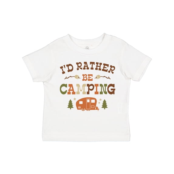 Inktastic Rather Be Camping C1 Boys or Girls Toddler T-Shirt