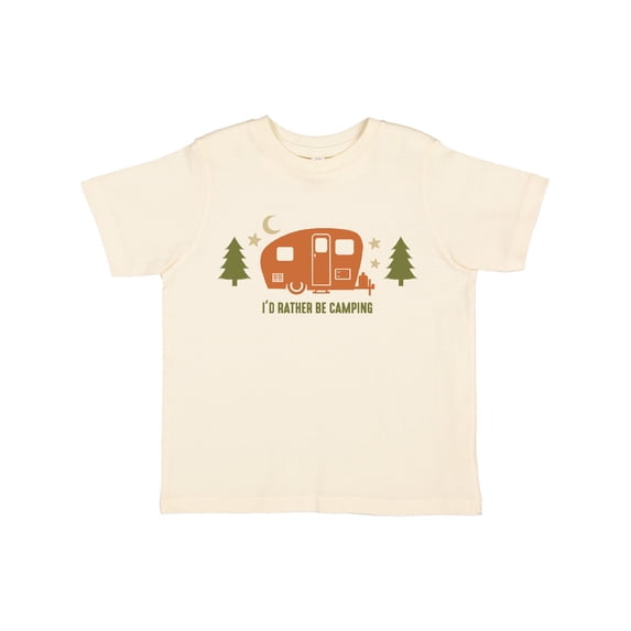 Inktastic Rather Be Camping C3 Boys or Girls Toddler T-Shirt