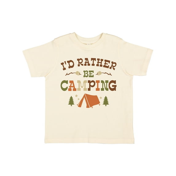 Inktastic Rather Be Camping T1 Boys or Girls Toddler T-Shirt