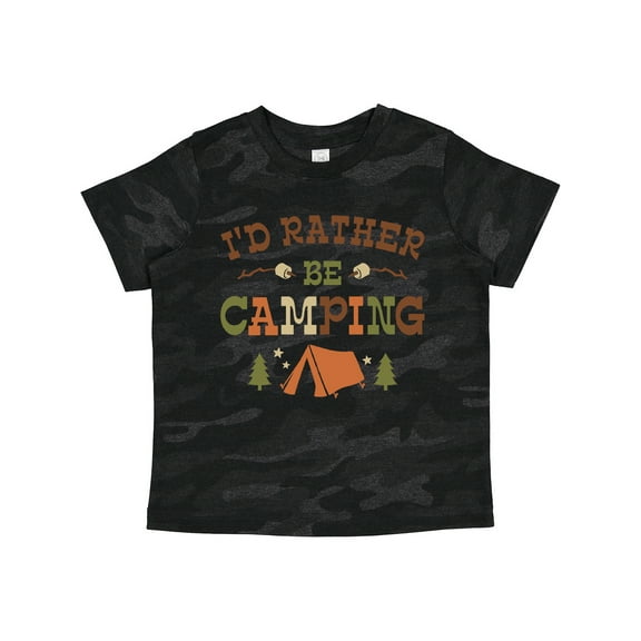 Inktastic Rather Be Camping T1 Boys or Girls Toddler T-Shirt