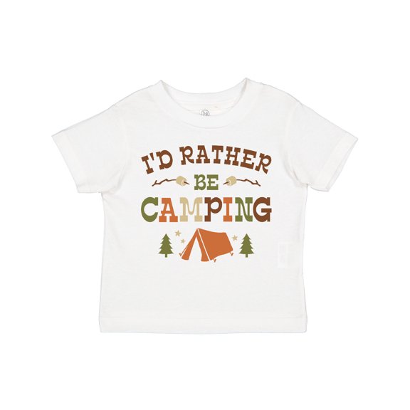 Inktastic Rather Be Camping T1 Boys or Girls Toddler T-Shirt