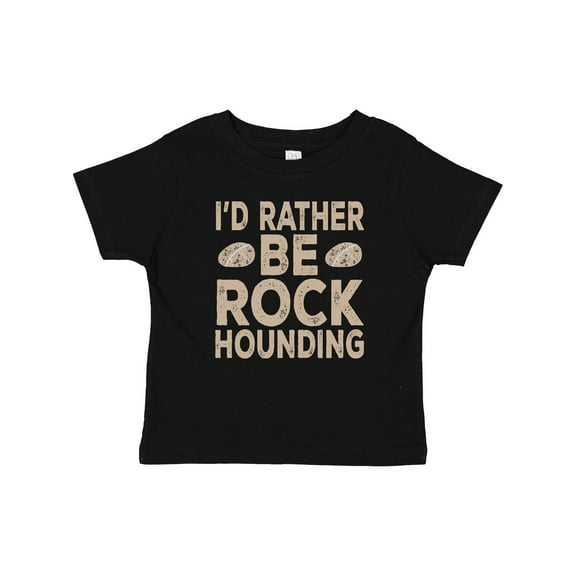 Inktastic Rather Be Rock Hounding Geology Boys or Girls Baby T-Shirt