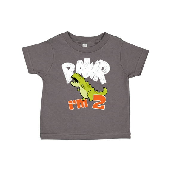 Inktastic Rawr I'm 2 Baby Tyranosaurus Rex Boys or Girls Toddler T-Shirt