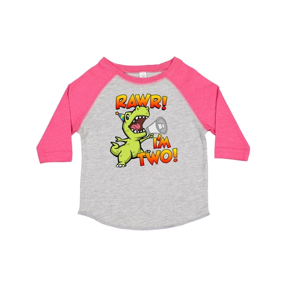 Inktastic Rawr I'm Two Dinosaur Boys or Girls Toddler T-Shirt