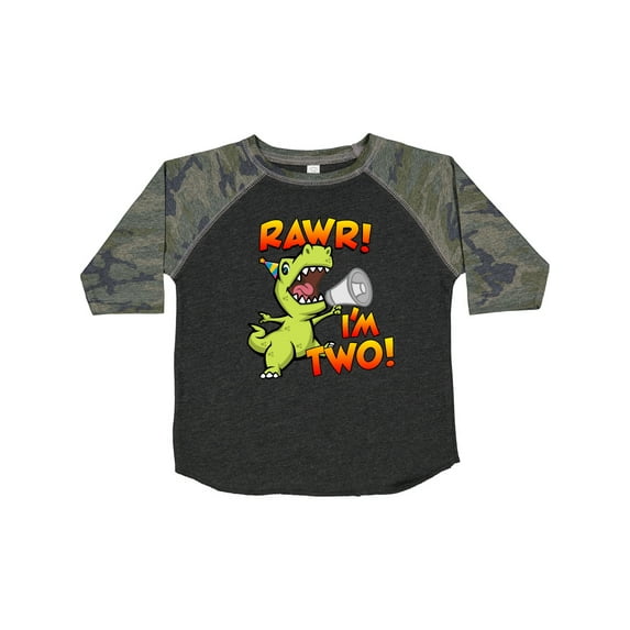 Inktastic Rawr I'm Two Dinosaur Boys or Girls Toddler T-Shirt