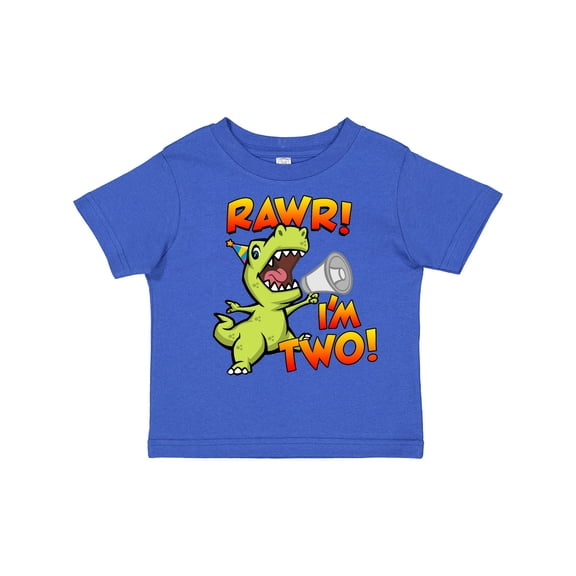 Inktastic Rawr I'm Two Dinosaur Boys or Girls Toddler T-Shirt