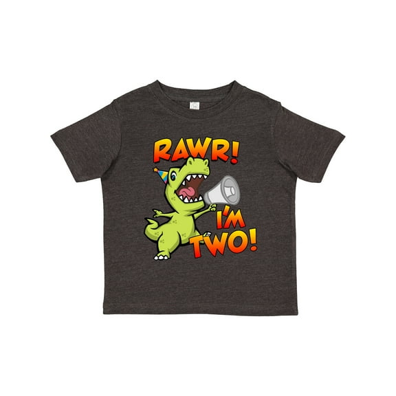 Inktastic Rawr I'm Two Dinosaur Boys or Girls Toddler T-Shirt