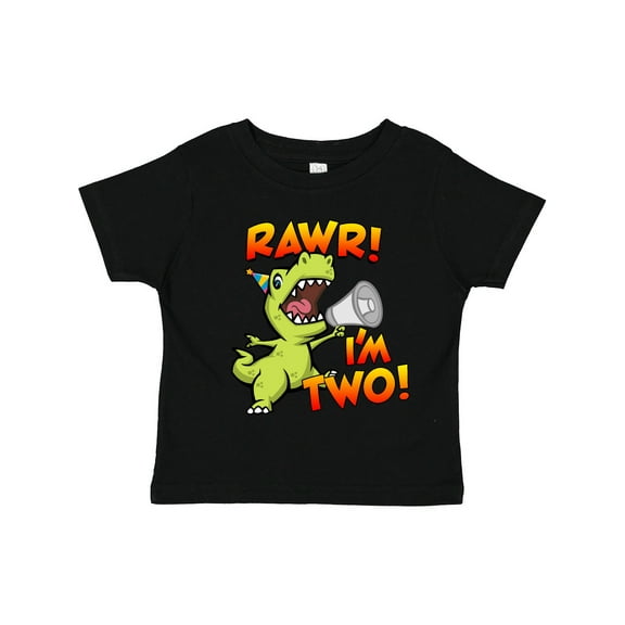 Inktastic Rawr I'm Two Dinosaur Boys or Girls Toddler T-Shirt