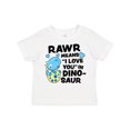 thumbnail image 1 of Inktastic Rawr Means I Love You in Dinosaur Valentine Boys or Girls Toddler T-Shirt, 1 of 5