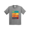 thumbnail image 1 of Inktastic Rc Racing Eat Sleep Rc Cars Repeat Youth T-Shirt, 1 of 5