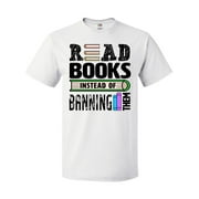 Inktastic Read Books Instead of Banning Them T-Shirt