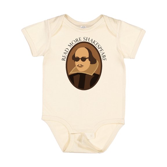 Inktastic Read More Shakespeare Fun Boys or Girls Baby Bodysuit