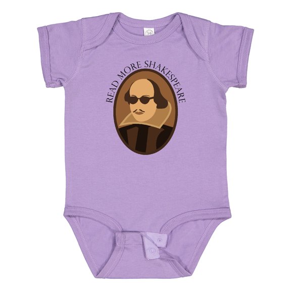 Inktastic Read More Shakespeare Fun Boys or Girls Baby Bodysuit