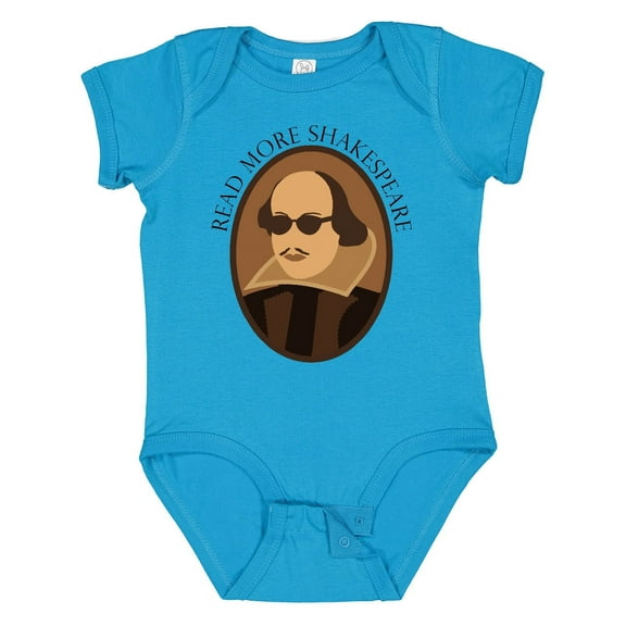Inktastic Read More Shakespeare Fun Boys or Girls Baby Bodysuit