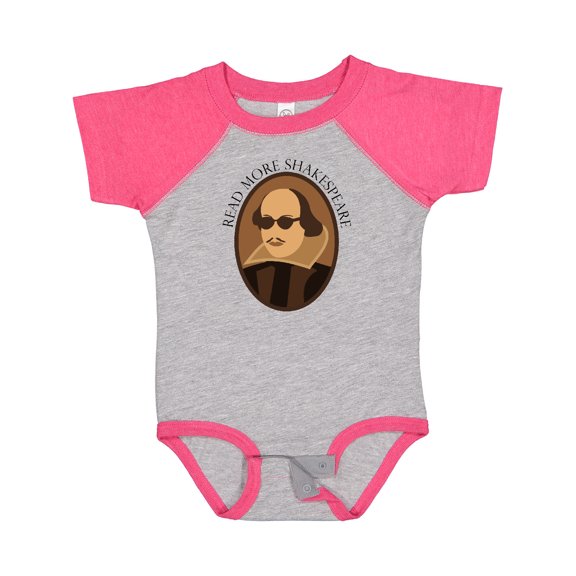 Inktastic Read More Shakespeare Fun Boys or Girls Baby Bodysuit