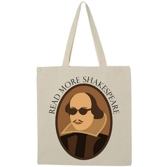 Inktastic Read More Shakespeare Fun Tote Bag