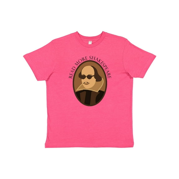 Inktastic Read More Shakespeare Fun Youth T-Shirt