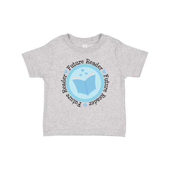 Inktastic Reading Future Reader Books Boys or Girls Baby T-Shirt