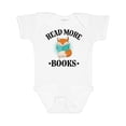 thumbnail image 1 of Inktastic Reading Group Fox Read More Books Boys or Girls Baby Bodysuit, 1 of 5