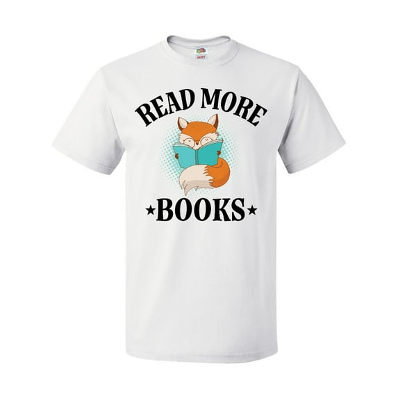 Inktastic Reading Group Fox Read More Books T-Shirt