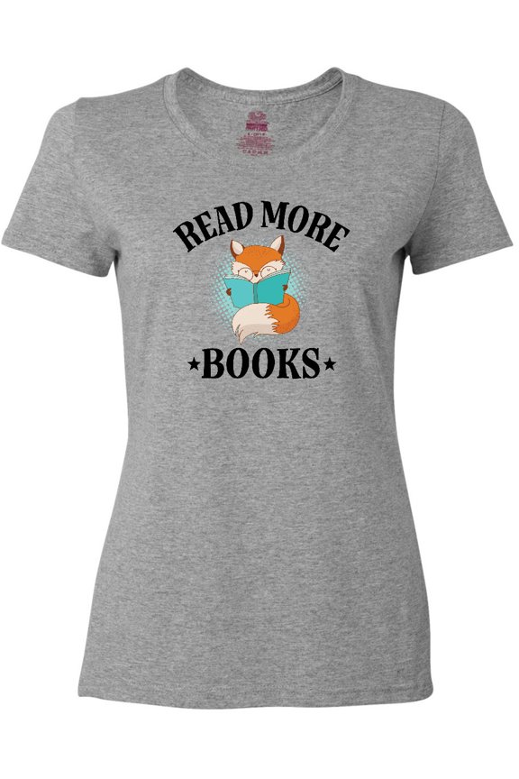 Reading Group Fox Read More Books Women's T-Shirt