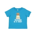 thumbnail image 1 of Inktastic Reading Is A Hoot Librarian Gift Girls Baby T-Shirt, 1 of 5