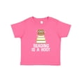 thumbnail image 1 of Inktastic Reading Is A Hoot Librarian Gift Girls Baby T-Shirt, 1 of 5
