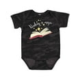 thumbnail image 1 of Inktastic Reading is Magic- open book Boys or Girls Baby Bodysuit, 1 of 5