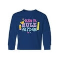 thumbnail image 1 of Inktastic Ready To Rule Preschool Back to School Long Sleeve Youth T-Shirt, 1 of 5