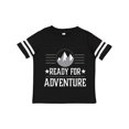 thumbnail image 1 of Inktastic Ready for Adventure Hiking Camping Boys or Girls Toddler T-Shirt, 1 of 5
