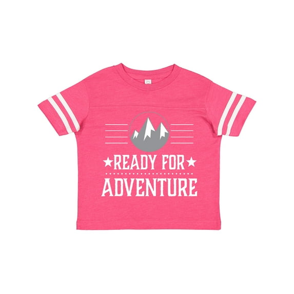 Inktastic Ready for Adventure Hiking Camping Boys or Girls Toddler T-Shirt