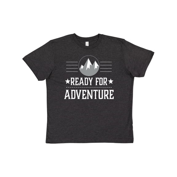 Inktastic Ready for Adventure Hiking Camping Youth T-Shirt