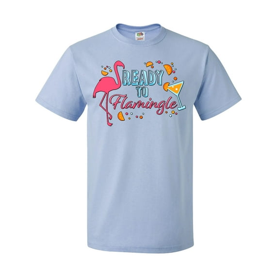 Inktastic Ready to Flamingle- Flamingo Party T-Shirt
