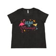thumbnail image 1 of Inktastic Ready to Flamingle- Flamingo Party Women's Plus Size T-Shirt, 1 of 5