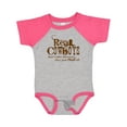 thumbnail image 1 of Inktastic Real Cowboys Boys or Girls Baby Bodysuit, 1 of 5
