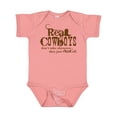 thumbnail image 1 of Inktastic Real Cowboys Boys or Girls Baby Bodysuit, 1 of 5