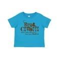 thumbnail image 1 of Inktastic Real Cowboys Boys or Girls Toddler T-Shirt, 1 of 5