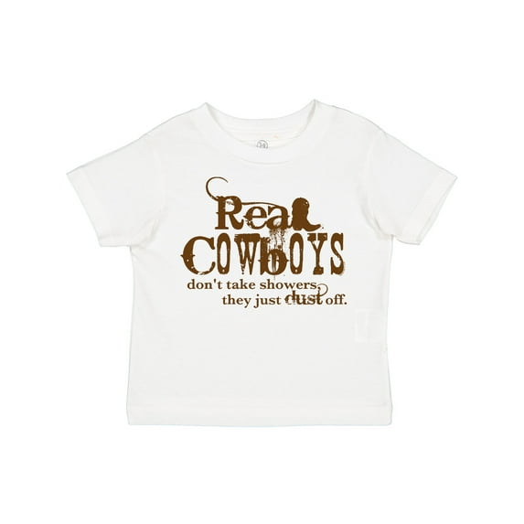 Inktastic Real Cowboys Boys or Girls Toddler T-Shirt