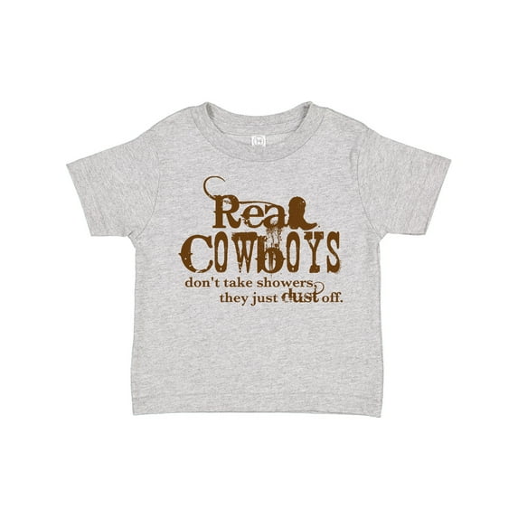 Inktastic Real Cowboys Boys or Girls Toddler T-Shirt