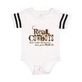 thumbnail image 1 of Inktastic Real Cowboys Gift Baby Boy or Baby Girl Bodysuit, 1 of 4