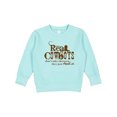 thumbnail image 1 of Inktastic Real Cowboys Toddler Sweatshirt, 1 of 4
