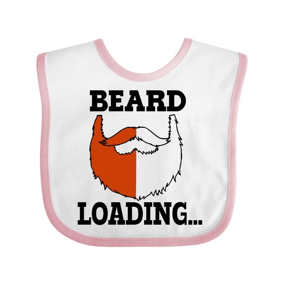 Inktastic Red Beard is Loading Boys Baby Bib