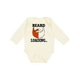 thumbnail image 1 of Inktastic Red Beard is Loading Boys Long Sleeve Baby Bodysuit, 1 of 5