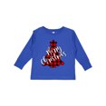 thumbnail image 1 of Inktastic Red Buffalo Plaid Christmas Tree Boys or Girls Long Sleeve Toddler T-Shirt, 1 of 5