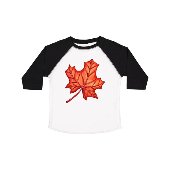Inktastic Red Canadian Maple Leaf Boys or Girls Toddler T-Shirt